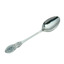Серебряная чайная ложка с чернением и объемным орнаментом на ручке Купеческая 40010336А05